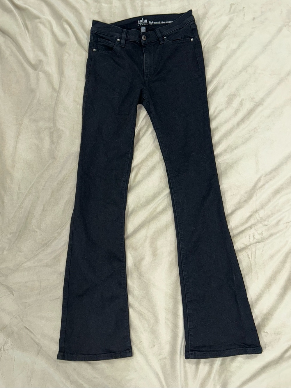 New York & Company Black Boot Cut Women9s Jeans